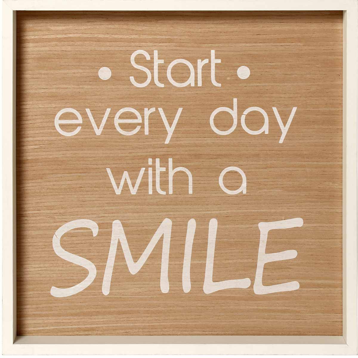 Set 2 cuadros SMILE 40x40 cm 